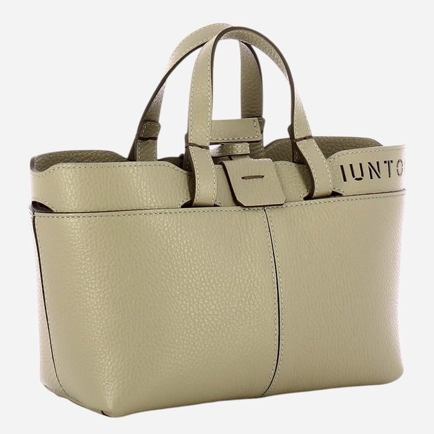 Torebka crossbody damska skórzana IUNTOO Riviera 181004-CAPPUCCINO-C05 Kapuccino - obraz 3