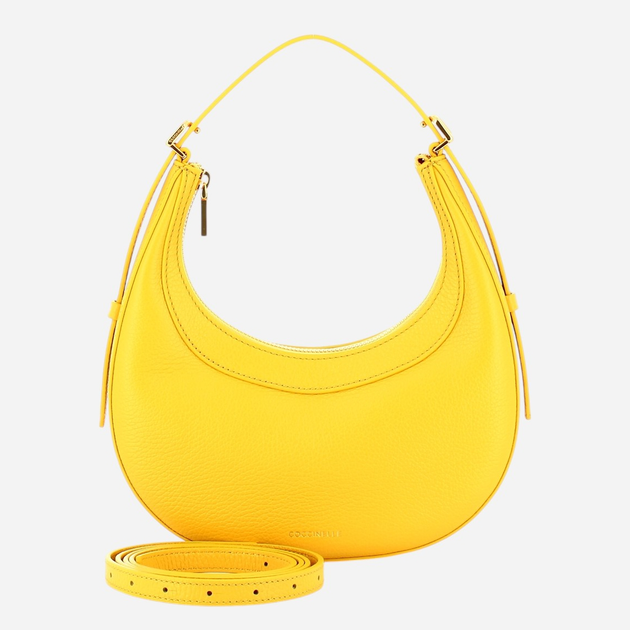 Torebka crossbody damska skórzana Coccinelle Whisper E5PIP530101-J19 Żółta - obraz 1