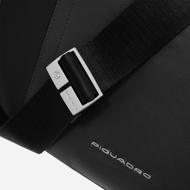 Torba na ramię damska mała Piquadro BD6658W92T/N Czarna - obraz 5