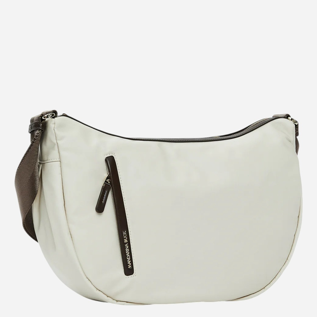 Torba na ramię damska materiałowa Mandarina Duck Hunter P10VCT46-09E Biała - obraz 3