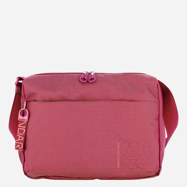 Сумка месенджер через плече жіноча тканинна Mandarina Duck P10QMT16-15T Рожева (800070343461) - зображення 1