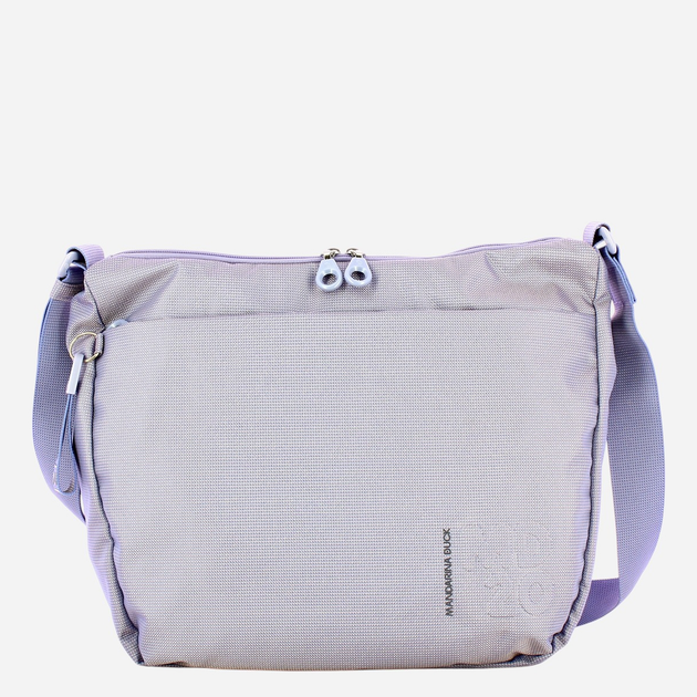 Torba na ramię damska materiałowa Mandarina Duck P10QMT20-A25 Lawendowa - obraz 1