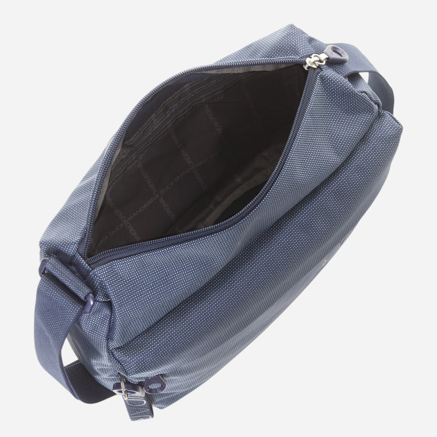 Сумка месенджер через плече жіноча тканинна Mandarina Duck P10QMTT4-28V Синя (800070343468) - зображення 4