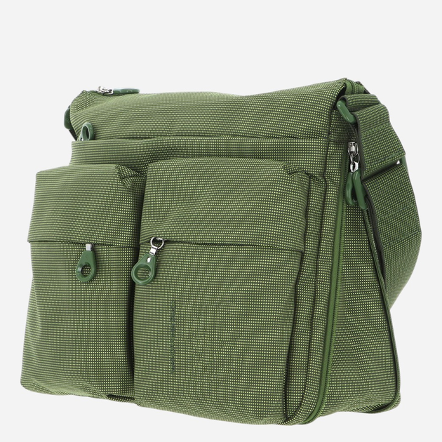 Torba na ramię damska materiałowa Mandarina Duck P10QMTX6-812 Zielona - obraz 3