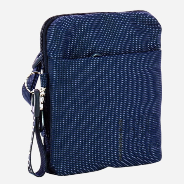 Torebka listonoszka damska materiałowa Mandarina Duck P10QMMN6-08Q Niebieska - obraz 3
