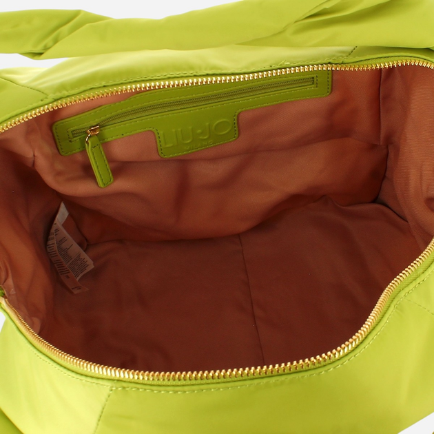 Torebka hobo damska skórzana mała Liu Jo AF2122T4974-50548 Limonkowa - obraz 5