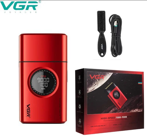 Электробритва аккумуляторная VGR V-377 Type-C (t6080) - изображение 2