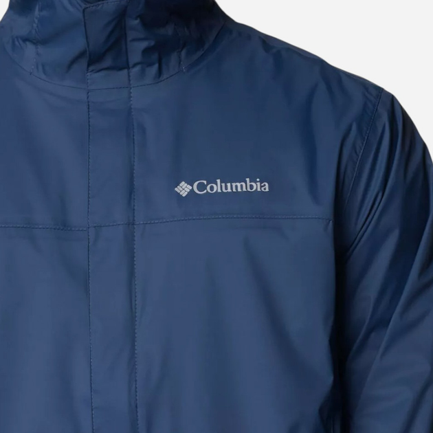 Kurtka wiatrówka męska sportowa Columbia Watertight II Jacket 1533898479 L Niebieska (195982193373) - obraz 6