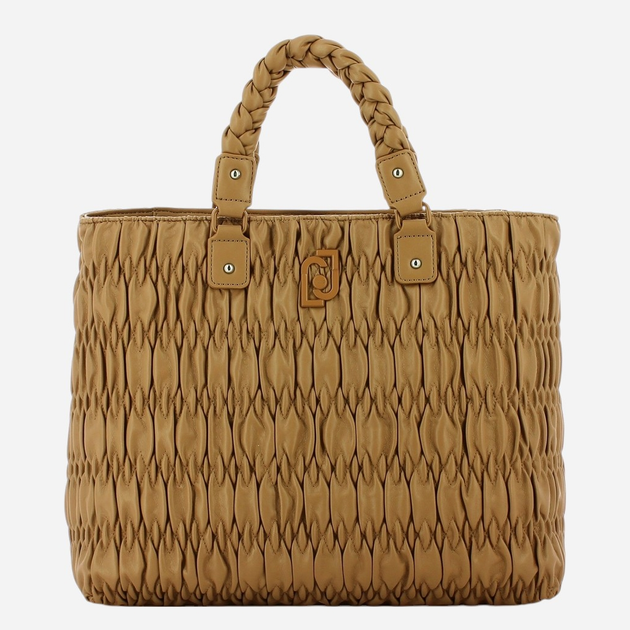 Torebka shopper damska duża Liu Jo AA2140E0449-71038 Brązowa - obraz 4