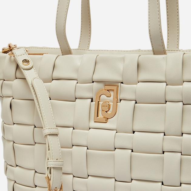 Torebka shopper damska mała Liu Jo AA2236E0015-00227 Biała - obraz 4