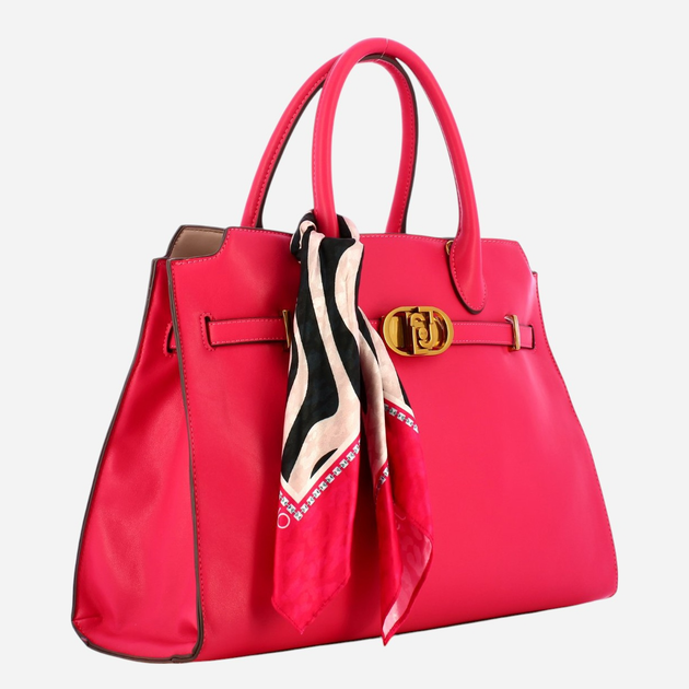 Torebka shopper damska duża Liu Jo AA4011E0503-81750 Różowa - obraz 3