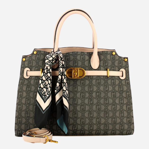 Torebka shopper damska duża Liu Jo AA4011T9328-22222 Czarna - obraz 1