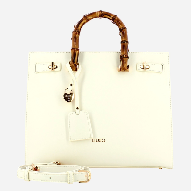 Torebka shopper damska mała Liu Jo AA5076E0003-01065 Biała - obraz 1