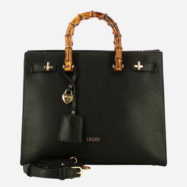Torebka shopper damska mała Liu Jo AA5076E0003-22222 Czarna - obraz 1