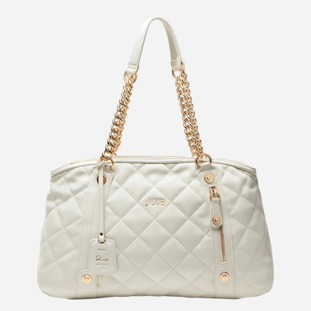 Torebka shopper damska duża Liu Jo AA5132E0015-X0459 Mleczna - obraz 1