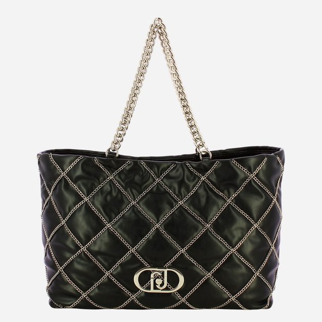 Torebka shopper damska duża Liu Jo AA5146E0006-22222 Czarna - obraz 1