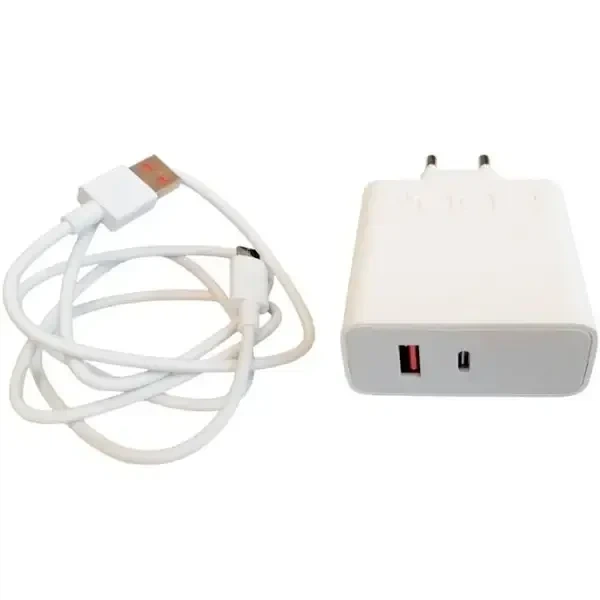 Зарядний пристрій 200W USB-C Power Delivery з кабелем та адаптером 9921 - Фото 2 Зарядний пристрій 200W USB-C Power Delivery з кабелем та адаптером 9921 - зображення 2