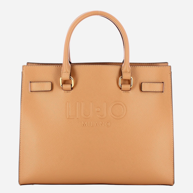 Torebka shopper damska mała Liu Jo AA5149E0087-00070 Beżowa - obraz 4