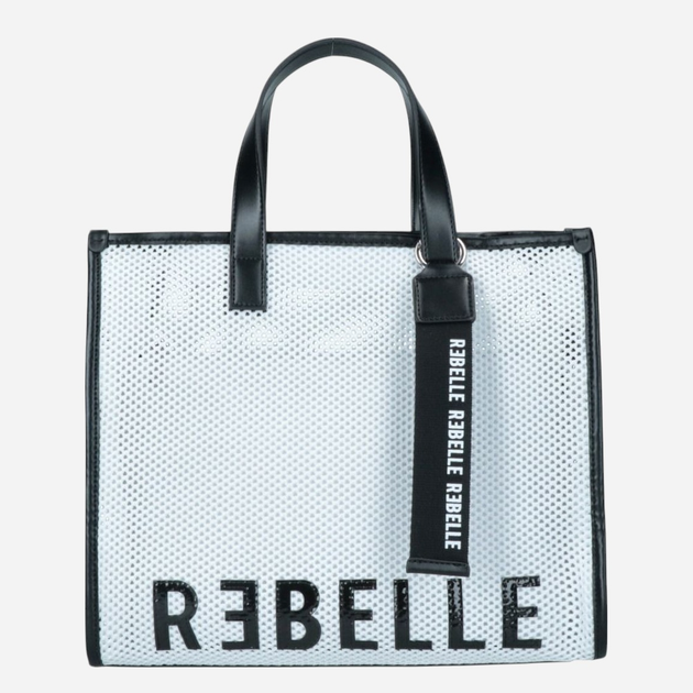 Torebka shopper damska mała Rebelle Electra REB0196T0018-0066 Biała - obraz 1