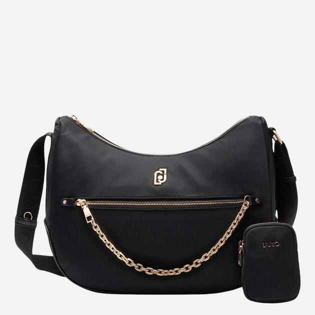 Zestaw (torebka shopper + portfel) damski Liu Jo AA5322T4559-22222 Czarny - obraz 1