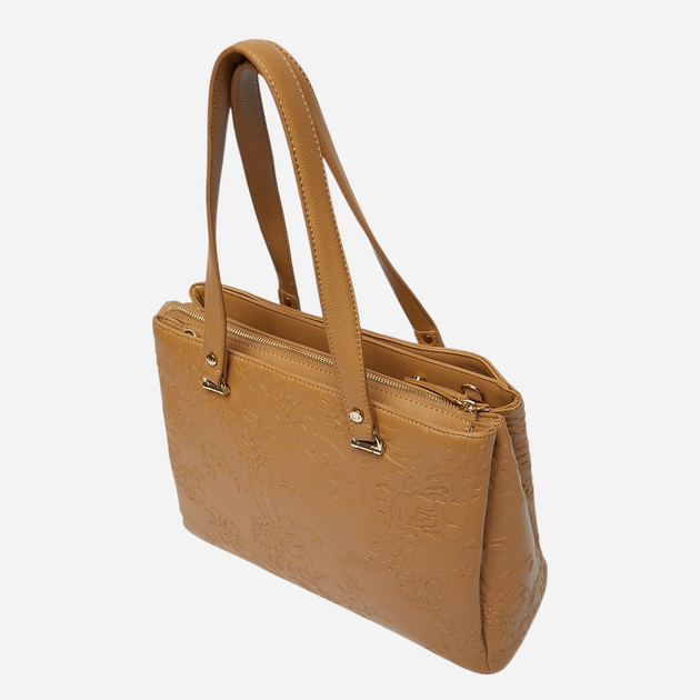 Torebka shopper damska duża Liu Jo AF1172E0053-X0365 Brązowa - obraz 3