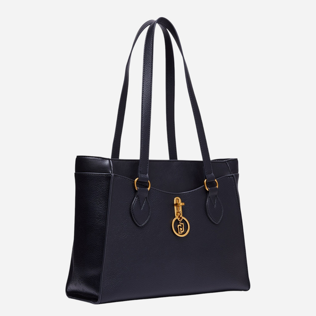 Torebka shopper damska duża Liu Jo AF3032E0031-22222 Czarna - obraz 3