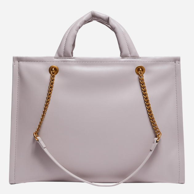 Torebka shopper damska duża Liu Jo AF3042E0006-30000 Mleczno-szara - obraz 2