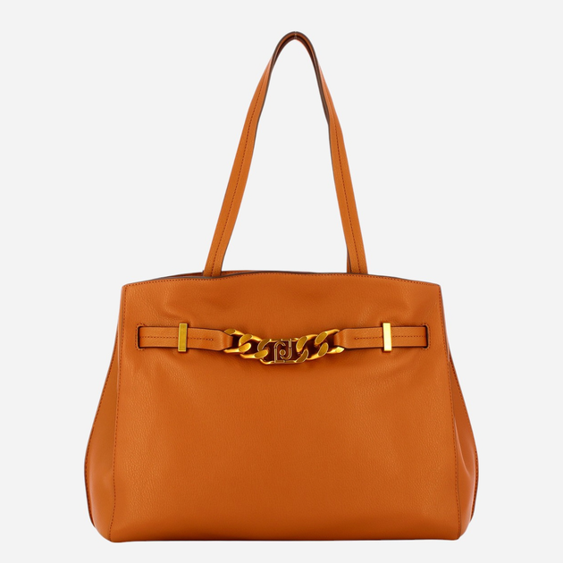 Torebka shopper damska duża Liu Jo AF3144E0027-X0282 Brązowa - obraz 1