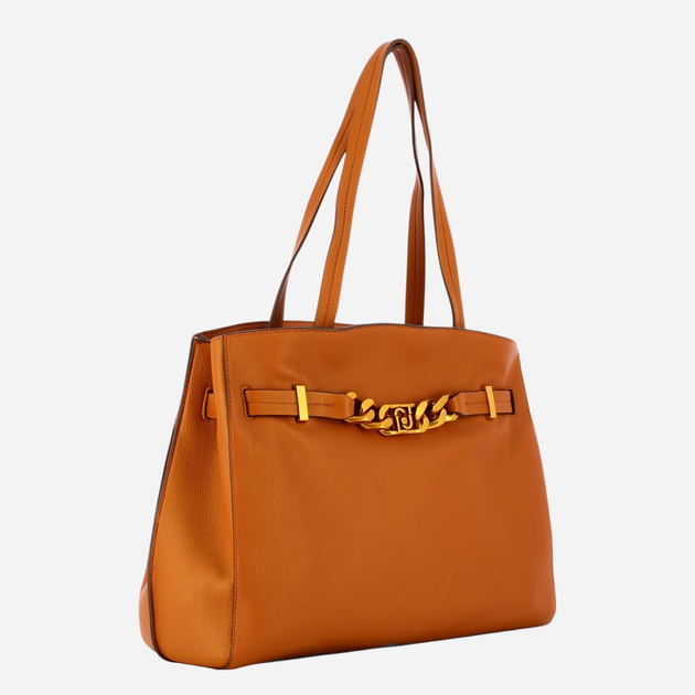 Torebka shopper damska duża Liu Jo AF3144E0027-X0282 Brązowa - obraz 3