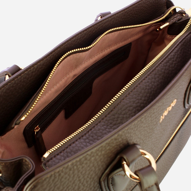Torebka shopper damska mała Liu Jo AF3158E0161-90912 Brązowa - obraz 4