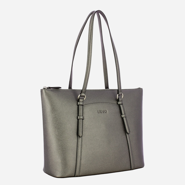 Torebka shopper damska mała Liu Jo AF4152E0087-04020 Szara - obraz 3