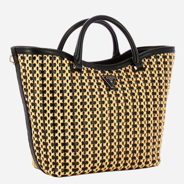 Torebka shopper damska mała Guess Atalia HWWG9647220-NTB Czarna - obraz 3