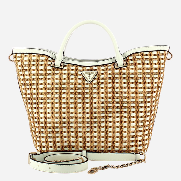 Torebka shopper damska mała Guess Atalia HWWG9647220-NTW Biała - obraz 1