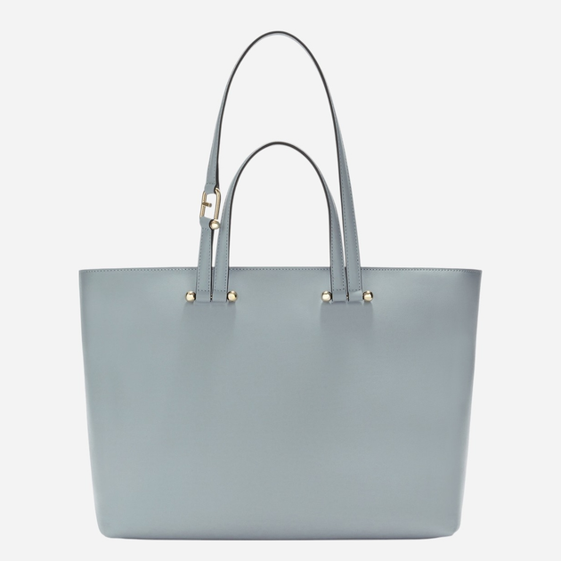 Сумка шопер жіноча з натуральної шкіри Furla Duetto WB01453BX31693602S1007 Блакитна (800070334426) - зображення 1