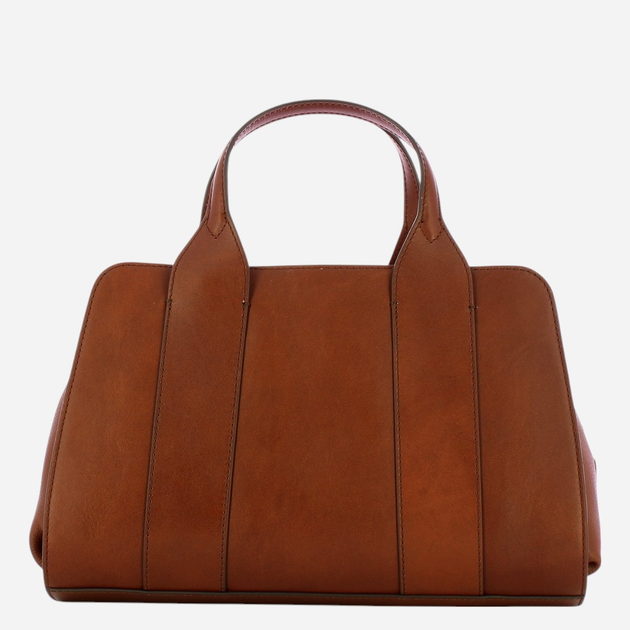Torebka shopper damska skórzana The Bridge Elena 441614VR-14 Brązowa - obraz 2