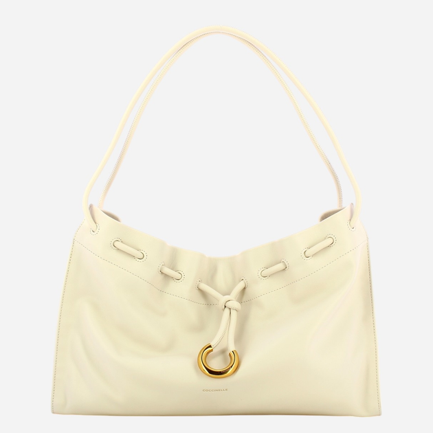 Torebka shopper damska skórzana Coccinelle Isabela E1SCA130101-H14 Biała - obraz 1