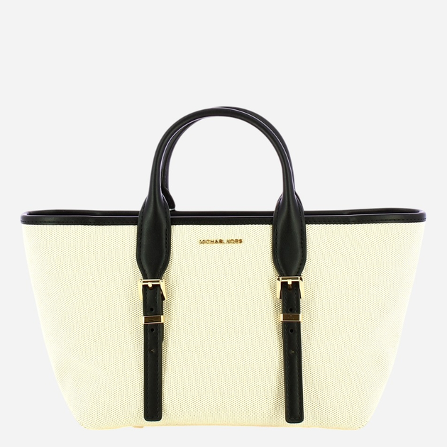Torebka shopper damska materiałowa Michael Kors Moore 30S5G9OS1C-001 Czarna - obraz 4