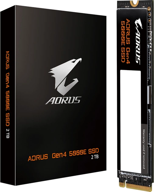 Dysk SSD Gigabyte Aorus Gen4 5000E 2TB M.2 NVMe PCIe 4.0 x4 3D NAND QLC (100282679) - obraz 7