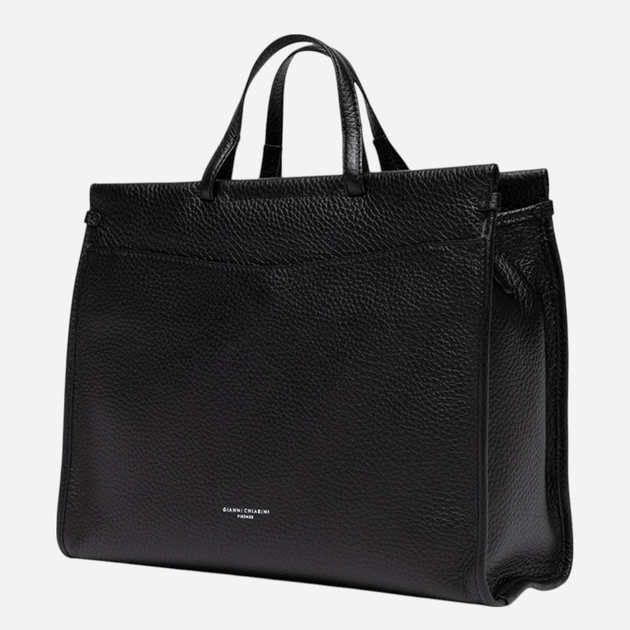Torebka shopper damska skórzana Gianni Chiarini Lavinia BS-11400-TKL-001 Czarna - obraz 3