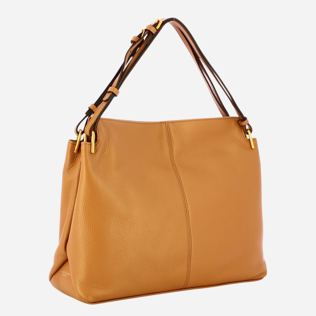 Torebka shopper damska skórzana Gianni Chiarini Leila BS-10686-GRN-5394 Brązowa - obraz 3