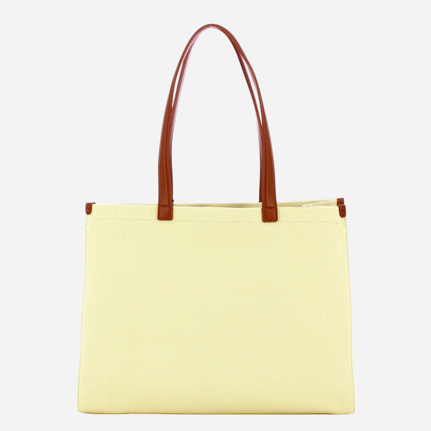 Torebka shopper damska materiałowa Twinset Matera 251TB7081-12186 Beżowa - obraz 2