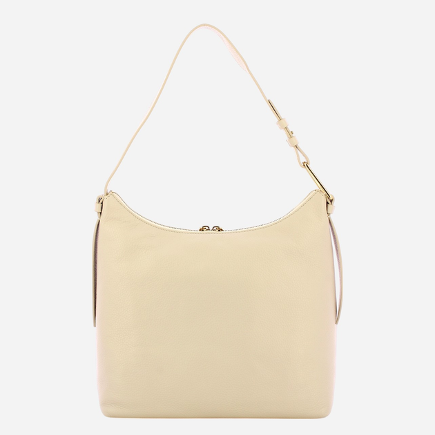 Torebka shopper damska skórzana Coccinelle Malory E1R1K130201-N26 Kremowa - obraz 2