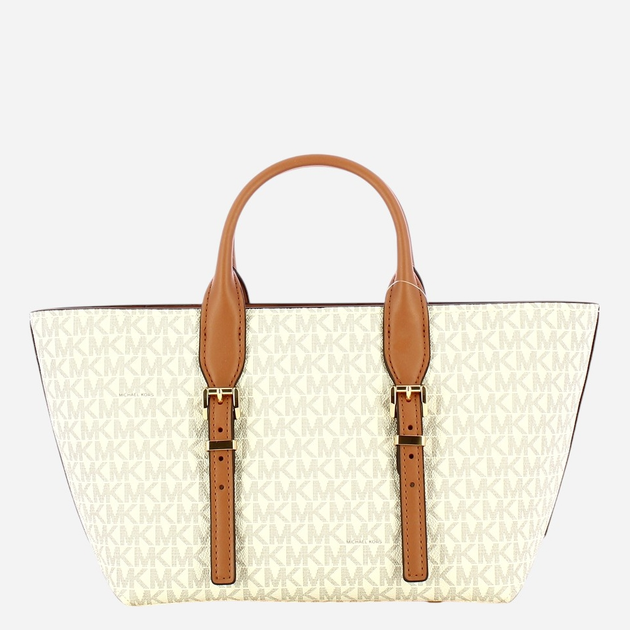 Torebka shopper damska mała Michael Kors Moore 30R5G9OS1B-149 Mleczna - obraz 2