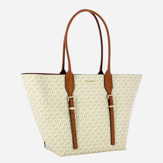 Сумка шопер жіноча Michael Kors Moore 30R5G9OT7B-149 Молочна (800070339752) - зображення 3