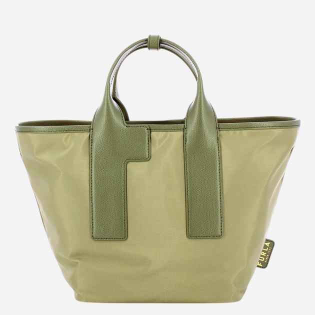 Torebka shopper damska materiałowa Furla Piuma WB01269BX30503962S1007 Zielona - obraz 1