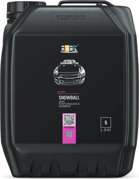 Szampon samochodowy ADBL Snowball Shampoo 5 l (5902729001472) - obraz 1