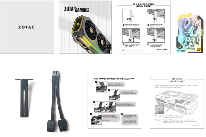 Karta graficzna Zotac PCI-Ex GeForce RTX 5070 Solid 12GB GDDR7 (192bit) (2512/28000) (HDMI, 3 x DisplayPort) (ZT-B50700D-10P) - obraz 6