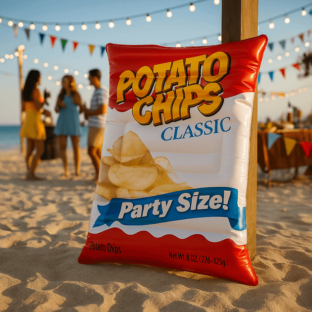 Надувний матрац Intex Potato Chips 178×140 см — пляжний пліт у вигляді чіпсів для дітей і дорослих, арт. 58776 - зображення 4