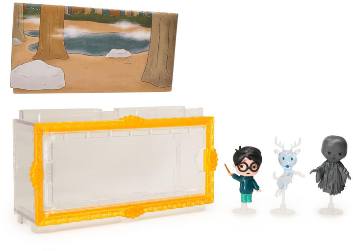 Набір фігурок Spin Master Harry Potter: Micro Magical Moments Harry Potter/Stag Patronus/Dementor 3.8 см 3 шт 6069437 (778988600504) - зображення 2
