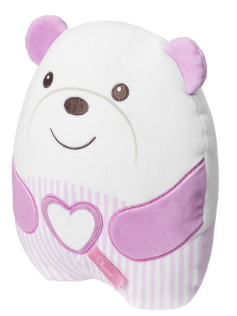 Pluszowa zabawka przytulanka Chicco First Dreams z muzyką i podświetleniem Miś Różowy (8058664184620) - obraz 2